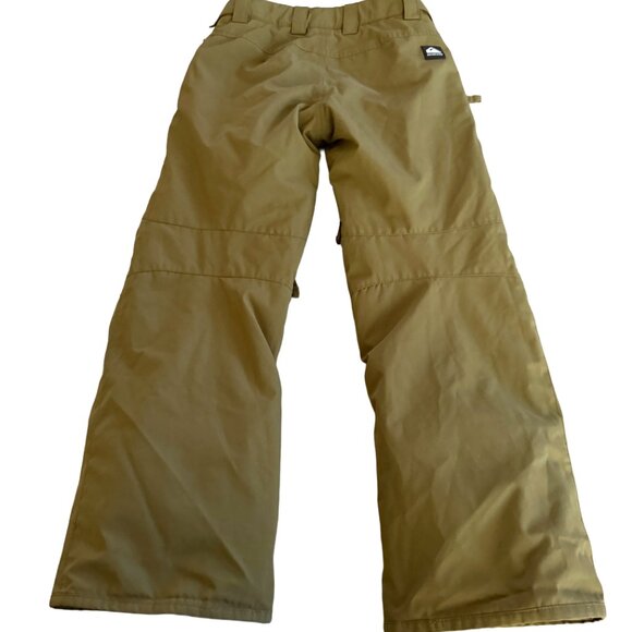Quicksilver Boys Sz 10 Green Ski Pants - Picture 2 of 6